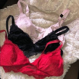 Victoria’s Secret Bralettes 3 for $15!!